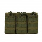 Outdoor  Bag Utility Waist  Pack Pouch Oxford Cloth Vest With Storage Pocket For Outdoor Hiking ArmyGreen One size