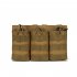 Outdoor  Bag Utility Waist  Pack Pouch Oxford Cloth Vest With Storage Pocket For Outdoor Hiking Khaki One size