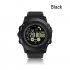Outdoor Bluetooth IP67 Waterproof Sports Smart Watch Tactial Military Grade Watch  black