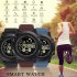 Outdoor Bluetooth IP67 Waterproof Sports Smart Watch Tactial Military Grade Watch  Red wine