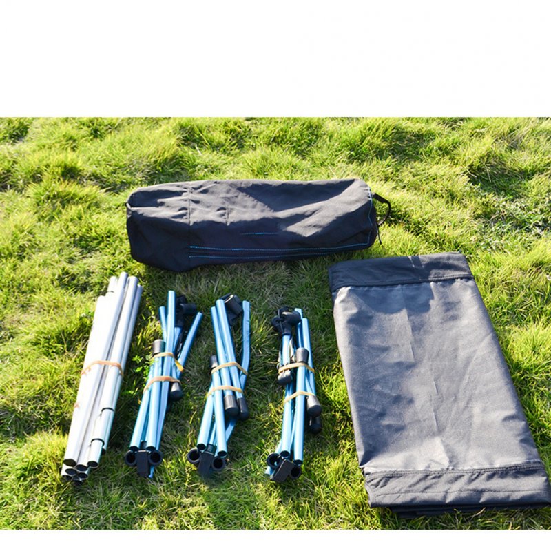 Outdoor Camping Bed Sturdy Comfortable Portable Folding Tent Cot 120 kg Camping Foldable Bed 190x65x38CM