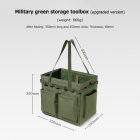 Outdoor Camping Carry Bag Oxford Cloth Tent Peg Nails Toolkit Storage Bag