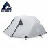Outdoor Camping Equipment Rainproof Tent Double Layer Aluminum Rod Multi person Outdoor Winter Camping Tent Khaki Double