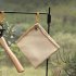Outdoor Camping Fire Mat Flame Retardant Fireproof Cloth Barbecue Fire Blanket Rugs with Storage Bag 100 x 80