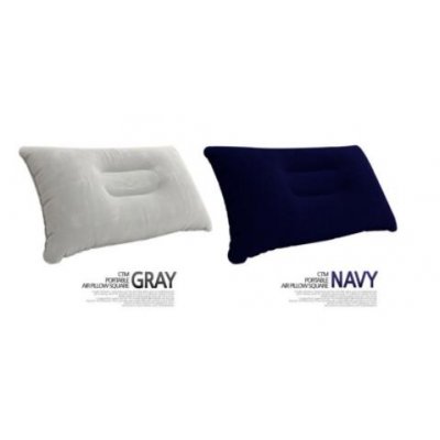 Wholesale Outdoor Camping Flocking Inflatable Pillow Travel Car