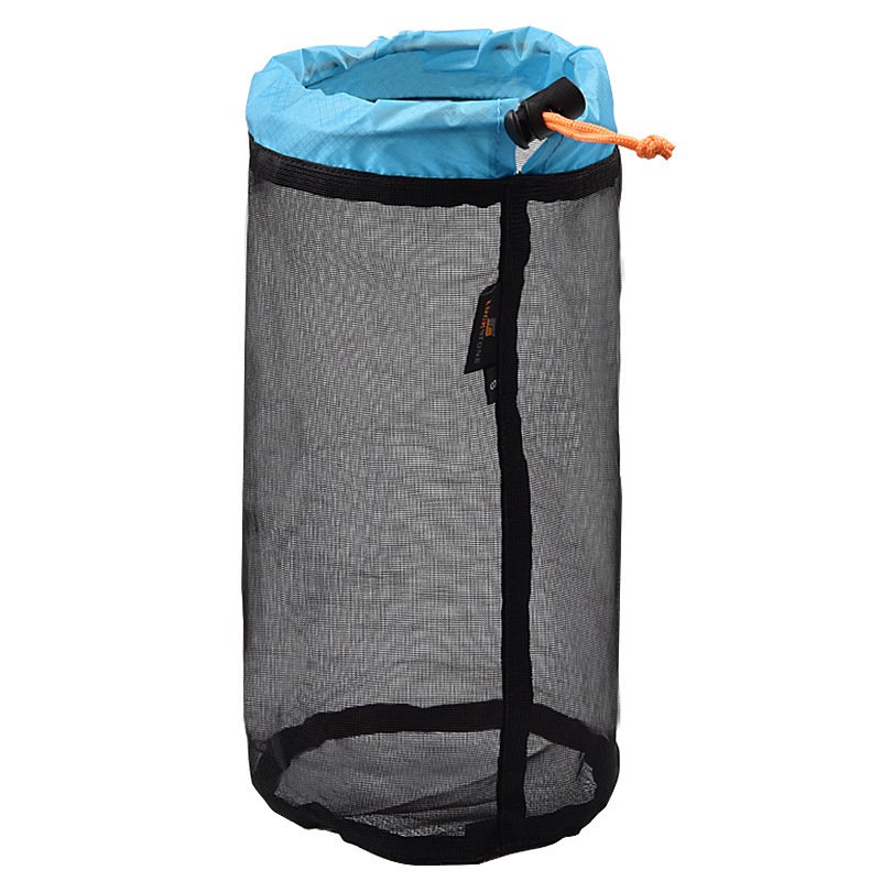 Outdoor Camping Hammock Sleeping Bag Compression Bag Waterproof Stuff Bag Hammock Storage Pouch Blue black S