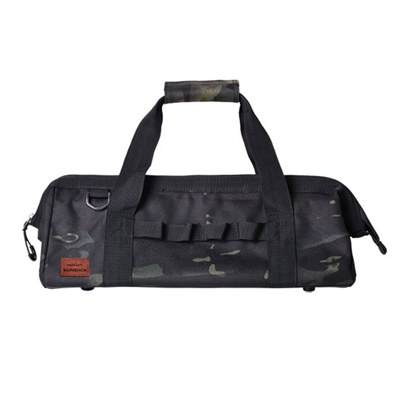 Outdoor Camping Handbag Tent Accessories Storage Sundry Bag Camping Nail Hammer Waterproof Wear-resistant Handbag black forest