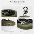 Outdoor Camping Lamp 3 Light Modes Multi functional Usb Charging Camping Lantern With Hook Design Strawberry Light  Red 
