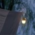 Outdoor Camping Lamp 3 Light Modes Multi functional Usb Charging Camping Lantern With Hook Design Strawberry Light  Red 