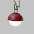 Outdoor Camping Lamp 3 Light Modes Multi functional Usb Charging Camping Lantern With Hook Design Strawberry Light  Red 