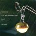 Outdoor Camping Lamp 3 Light Modes Multi functional Usb Charging Camping Lantern With Hook Design Strawberry Light  Red 