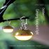 Outdoor Camping Lamp 3 Light Modes Multi functional Usb Charging Camping Lantern With Hook Design Strawberry Light  army green 