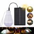 Outdoor Camping Led Lights Bulb Solar Panel Powered High Brightness Tent Lamp For Outdoor Indoor light bulb