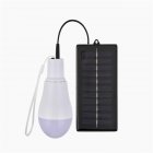 Outdoor Camping Led Lights Bulb Solar Panel Powered High Brightness Tent Lamp For Outdoor Indoor light bulb