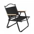 Outdoor Camping Leisure Chair Lightweight Foldable Oxford Cloth Fishing Coffee Chair Portable Blackout Camping Chair black