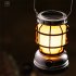 Outdoor Camping  Light Solar Charging Waterproof Tent Light Retro Style Rechargeable Mobile Lighting Portable Hanging Atmosphere Lamp Silver