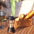 Outdoor Camping Light Solar Rechargeable Waterproof Retro Lamp For Garden Patio Yard Battery Model   Green