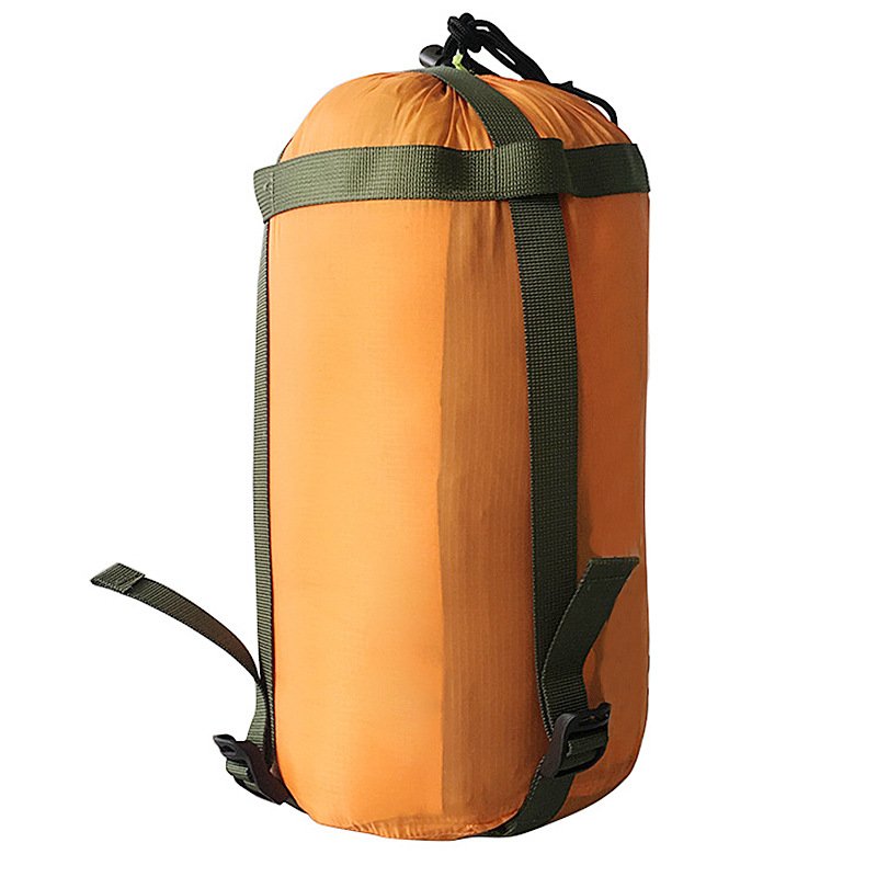 Outdoor Camping Sleeping Bag Compression Pack Hammock Storage Pack Lightweight Package For Camping Travel drift Hiking Orange_Free size