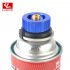 Outdoor Camping Stove Connector Burnerr Conversion Head Long to Flat Gas Bottle Adaptor Lake Blue