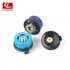 Outdoor Camping Stove Connector Burnerr Conversion Head Long to Flat Gas Bottle Adaptor royal blue