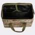 Outdoor Camping Tent Bag Camping Storage Bag Outdoor Utility Tote Bag Camping Cookware Organizer With Built in Removable Hard PP Divider And Front Storage Bag S