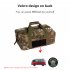 Outdoor Camping Tent Bag Camping Storage Bag Outdoor Utility Tote Bag Camping Cookware Organizer With Built in Removable Hard PP Divider And Front Storage Bag S