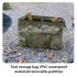 Outdoor Camping Tent Bag Camping Storage Bag Outdoor Utility Tote Bag Camping Cookware Organizer With Built in Removable Hard PP Divider And Front Storage Bag S