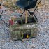 Outdoor Camping Tent Bag Camping Storage Bag Outdoor Utility Tote Bag Camping Cookware Organizer With Built in Removable Hard PP Divider And Front Storage Bag S