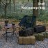 Outdoor Camping Tent Bag Camping Storage Bag Outdoor Utility Tote Bag Camping Cookware Organizer With Built in Removable Hard PP Divider And Front Storage Bag S