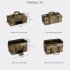 Outdoor Camping Tent Bag Camping Storage Bag Outdoor Utility Tote Bag Camping Cookware Organizer With Built in Removable Hard PP Divider And Front Storage Bag S