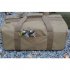 Outdoor Camping Tent Bag Camping Storage Bag Outdoor Utility Tote Bag Camping Cookware Organizer With Built in Removable Hard PP Divider And Front Storage Bag S
