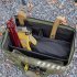 Outdoor Camping Tent Bag Camping Storage Bag Outdoor Utility Tote Bag Camping Cookware Organizer With Built in Removable Hard PP Divider And Front Storage Bag S