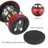 Outdoor Camping Tent Lights 4000k Portable Multifunctional Retro Hanging Cob Emergency Lantern Light Frosted Green