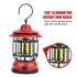 Outdoor Camping Tent Lights 4000k Portable Multifunctional Retro Hanging Cob Emergency Lantern Light Frosted Green