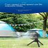 Outdoor Camping Tripod Fan 270 Degree Rotatable 2350 Rpm min 3 levels Dimming Mini Fan With Led Lamp coffee color