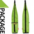 Outdoor Climbing Cane Backpack Waterproof Knapsack Portable Walking Stick Storage Bag Fishing Pole Storage green