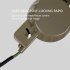 Outdoor Convenient Umbrella Rope Tactical Rope Feeder Quickly Cuts The Rope Without Knotting Or Winding The Storage Box Army Green