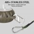 Outdoor Convenient Umbrella Rope Tactical Rope Feeder Quickly Cuts The Rope Without Knotting Or Winding The Storage Box Army Green