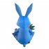 Outdoor Easter  Inflatable  Model 1 2m Easter Cartoon Rabbit shaped Led Lights For Party Yard Lawn Garden Holiday Venue Layout UK Plug