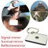 Outdoor Emergency Floating Signal Mirror Portable Suvival Bushcraft Edc Reflective Mirror With Aiming Function OPP packaging 51   38   4mm