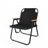 Outdoor Foldable Chair Furniture Kermit High Carbon Steel 600D Oxford Cloth Portable Folding Chair Great For Camping Picnic Park black