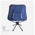 Outdoor Folding Stool for 360 Angle Rotation Leisure Chair Aluminum Alloy Super LIght Fishing Chair Camp Chair Green swivel chair