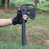 Outdoor G10 Axe Fire Waist Axe Chopping Firewood Steel Camping Survival Mountain Logging Tool For Hiking Camping black