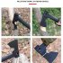 Outdoor G10 Axe Fire Waist Axe Chopping Firewood Steel Camping Survival Mountain Logging Tool For Hiking Camping black