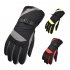 Outdoor Gloves Thickening Waterproof Autumn Winter Windproof Warm Non slip Outdoor Bicycle Riding Motorcycle Gloves red One size