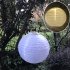 Outdoor Hanging Solar Lanterns Ip55 Waterproof Led Lights For Wedding Party Christmas Decoration Warm Yellow Light