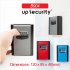 Outdoor High Security Wall Mounting Key Safe Box Code Secure Lock gray