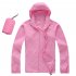 Outdoor Hooded Windbreaker Jacket For Men Women Sunscreen Windproof Quick drying Large Size Coat For Fishing Cycling yellow XL