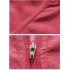 Outdoor Hooded Windbreaker Jacket For Men Women Sunscreen Windproof Quick drying Large Size Coat For Fishing Cycling Fuchsia 3XL