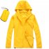Outdoor Hooded Windbreaker Jacket For Men Women Sunscreen Windproof Quick drying Large Size Coat For Fishing Cycling fluorescent green XS